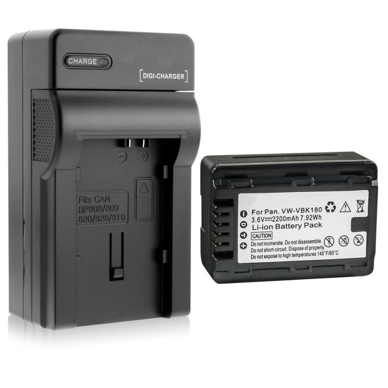 Batteri til Panasonic HDC-SD60PC (3.6V, 2200mAh, 1 Batteri + 1 Lader)
Batteri til Panasonic HDC-SD60PC (3.6V, 2200mAh, 1 Batteri + 1 Lader)