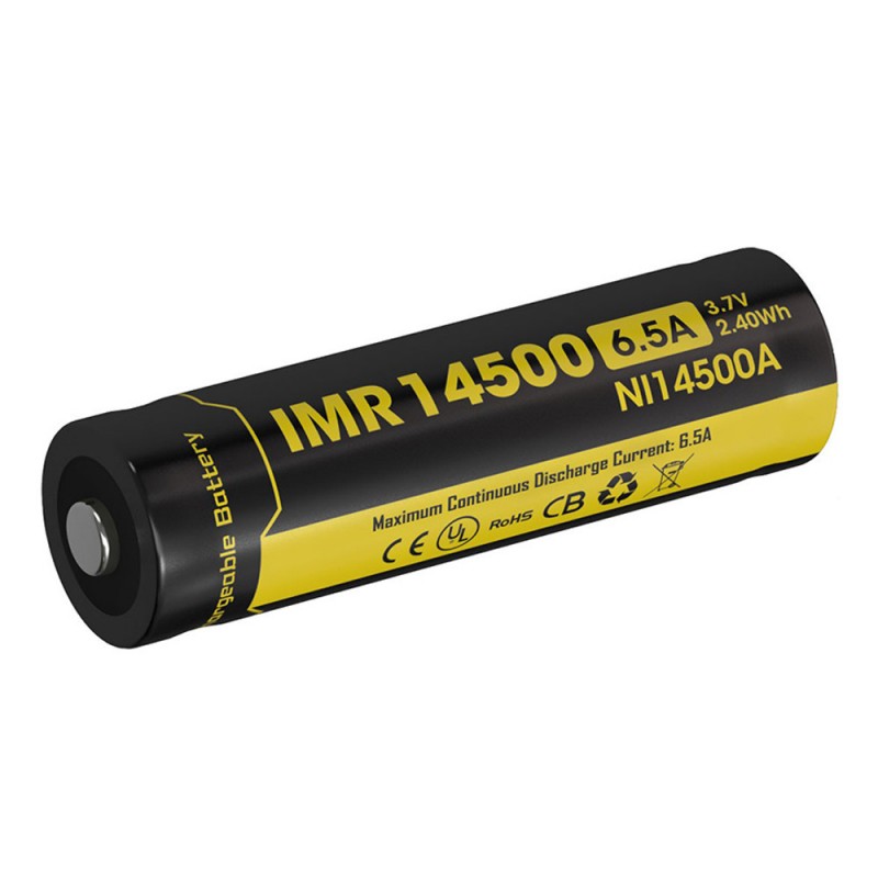 Batteri til Nitecore IMR 14500 3.7V 650mAh