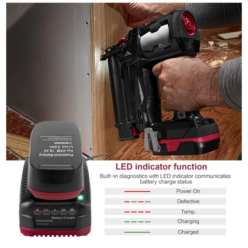 
                            Lader til Craftsman 315.11485 (19.2V, 2A, 65W)                            
                            