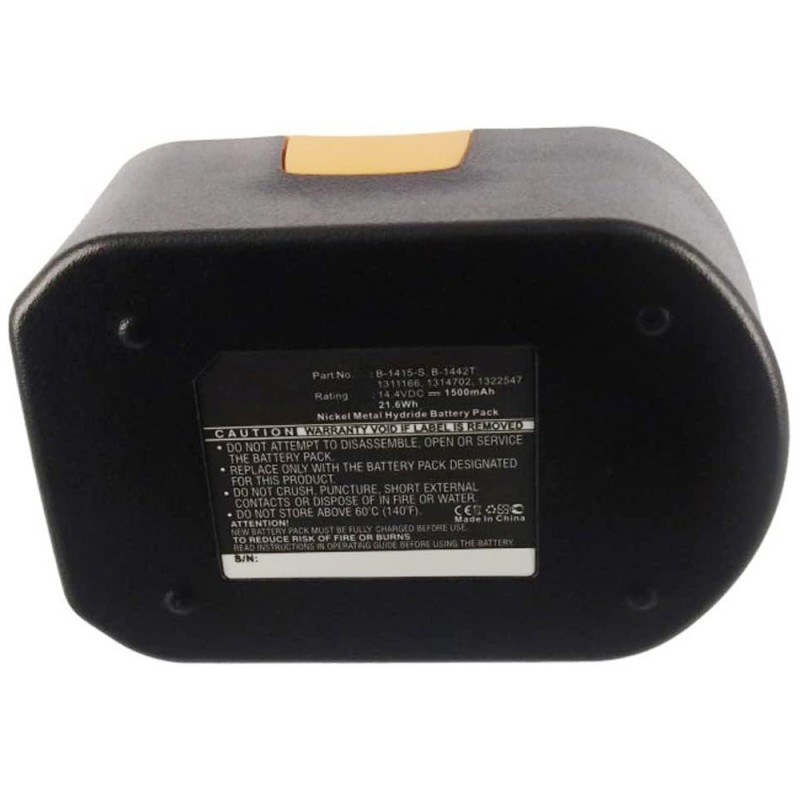                             Batteri til Ryobi CDL1441P (14,4V, 3000mAh)                            
                                                        
                            