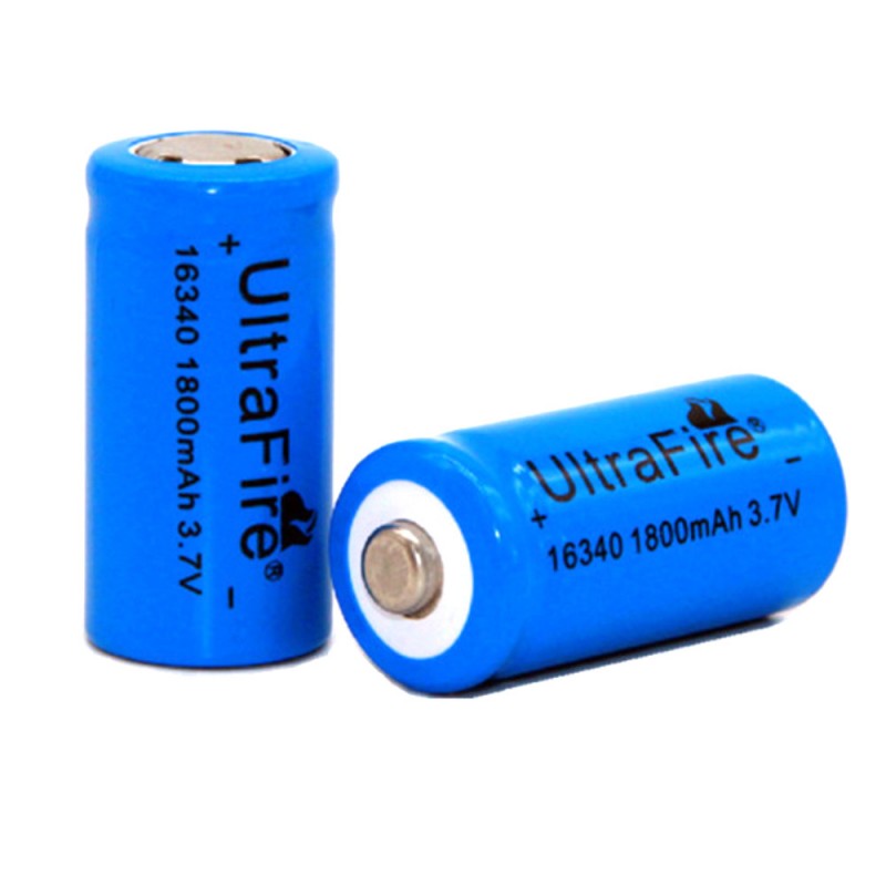 
                                                        
                                                        Batteri til UltraFire 16340 3.7V 1800mAh
                            