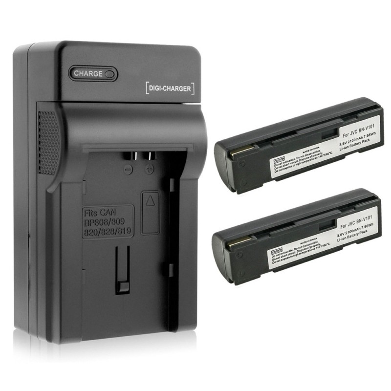                             Batteri til JVC MX600 (3.6V, 2100mAh, 2 Batteri + 1 Lader)                            
                                                        
                            