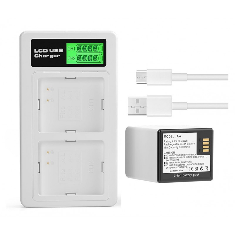 Batteri til Arlo A-2a (7.2V, 3660mAh)
Batteri til Arlo A-2a (7.2V, 3660mAh)