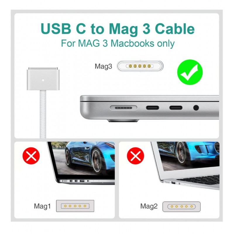 Lader til Apple MacBook Air Retina 13 inch 2018 (20V, 1.5A, 30W, Magsafe 3)                            
                             
                            Lader til Apple MacBook Air Retina 13 inch 2018 (20V, 1.5A, 30W, Magsafe 3)