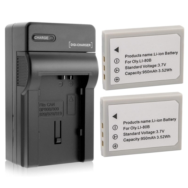 Batteri til Olympus Li-80C