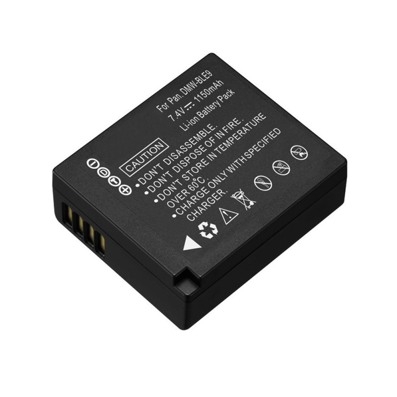                             Batteri til Panasonic Lumix DMC-GF5C (7.2V, 1200mAh) 1 Batteri + 1 Lader                             
                                                        
                            