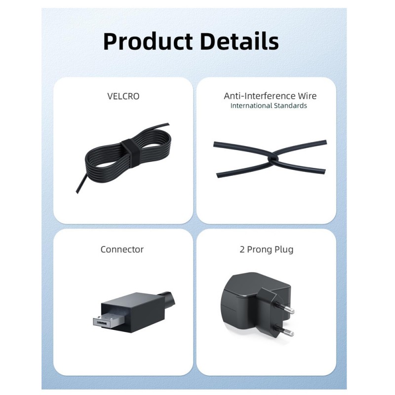
                            Lader til Asus E202SA (19V, 1.75A, 33W, Square Tip)                            
                            