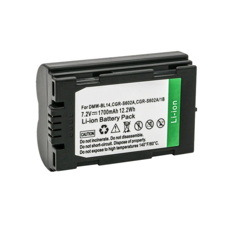                             Batteri til Panasonic Lumix DMC-L1KEB-K (7.2V, 1700mAh) 2 Batteri + 1 Lader                             
                                                        
                            