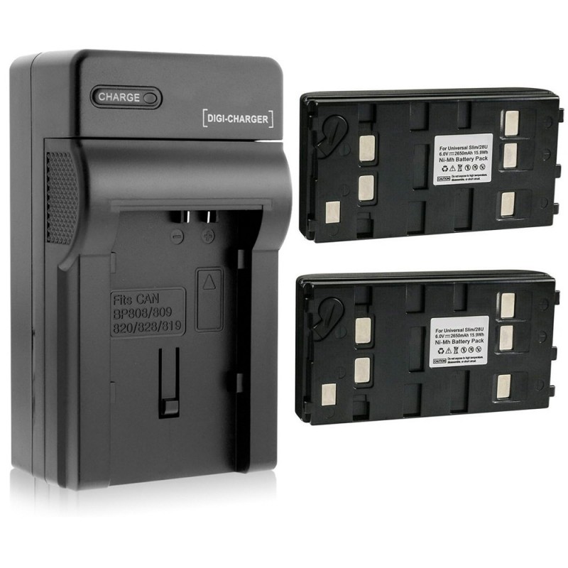                             Batteri til Leica GEB-111 (6V, 2650mAh, 2 Batteri + 1 Lader)                            
                                                        
                            