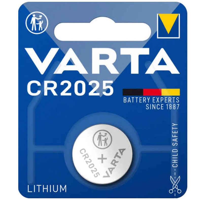 Batteri til VARTA knappcellebatteri CR2025