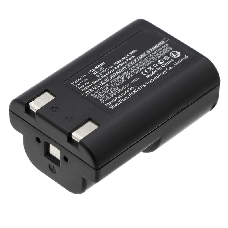 Batteri til Canon Digital IXUS 960 IS (6V, 750mAh)
Batteri til Canon Digital IXUS 960 IS (6V, 750mAh)