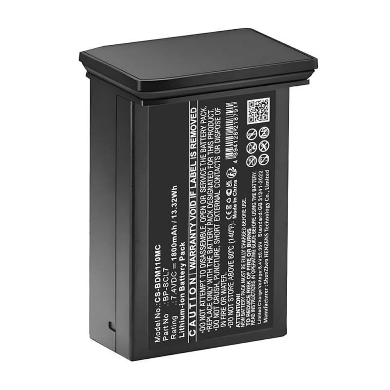                             Batteri til Leica BC-SCL7 (7.4V, 1800mAh) 2 Batteri + 1 Lader                             
                                                        
                            