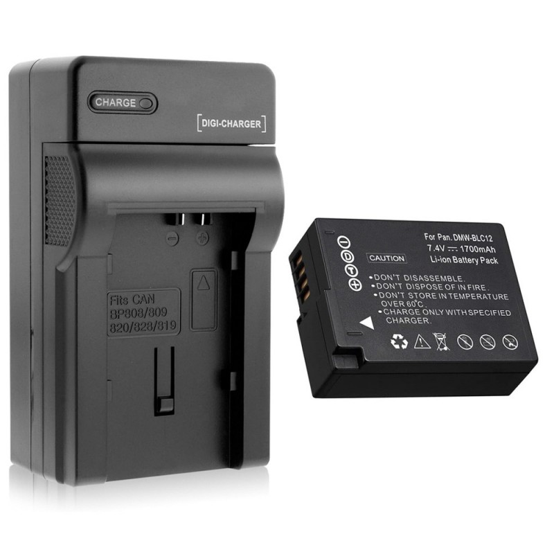                             Batteri til Leica BP-DC12 (7.4V, 1700mAh, 1 Batteri + 1 Lader)                            
                                                        
                            