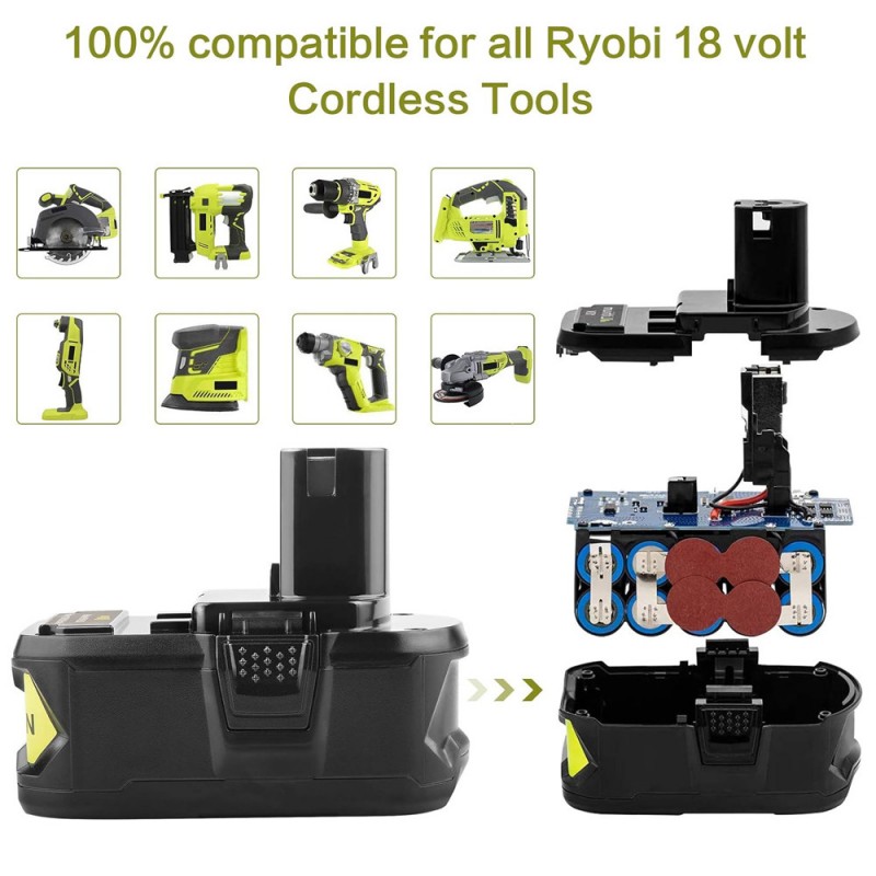                             Batteri til Ryobi P118B (18V, 3000mAh)                            
                                                        
                            