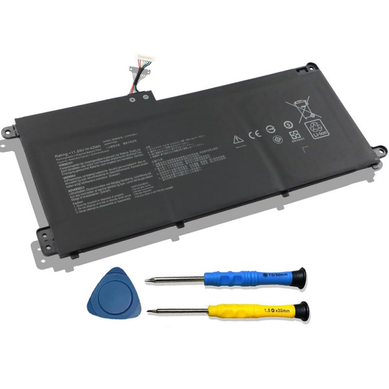                             Batteri til Asus Chromebook Flip C436 (11.55V, 3530mAh/42Wh)                            
                                                        
                            