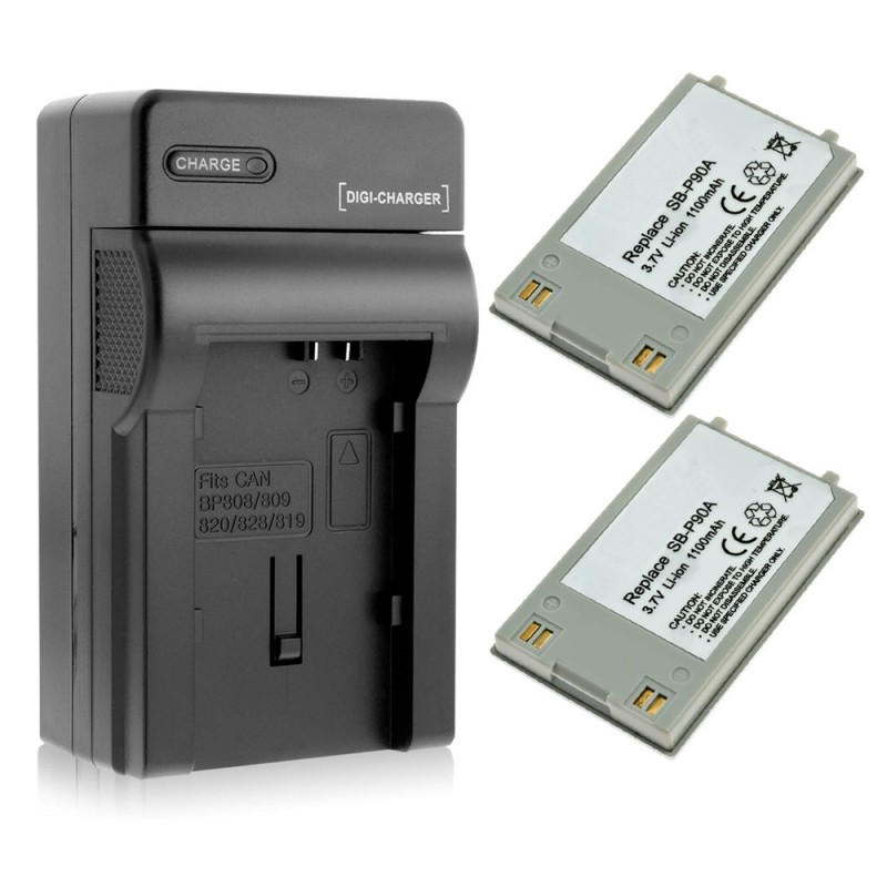                            Batteri til Samsung VP-M102B (3.7V, 1100mAh) 2 Batteri + 1 Lader                             
                                                        
                            