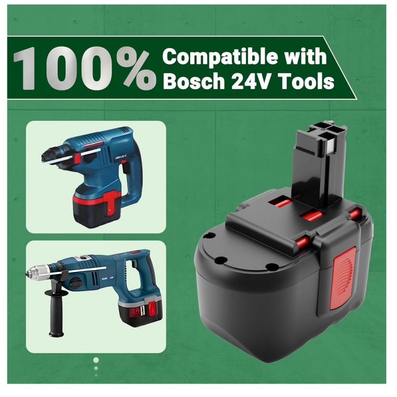                             Batteri til BOSCH BAT030 (24V, 1500mAh)                            
                                                        
                            