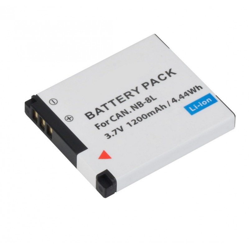                             Batteri til Canon PowerShot A3000 IS (3.7V, 1200mAh) 2 Batteri + 1 Lader                             
                                                        
                            