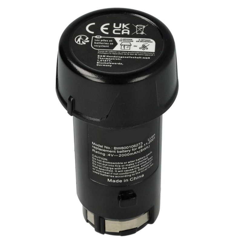                             Batteri til Milwaukee 0490-20 (3.6V, 3500mAh)                            
                                                        
                            