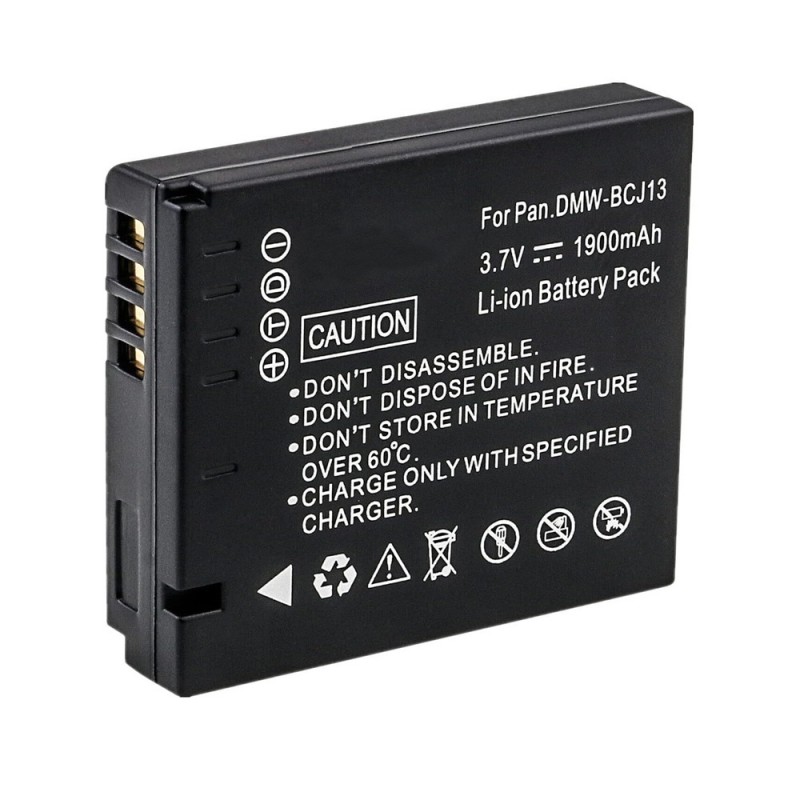                             Batteri til Panasonic DMW-BCJ13 (3.7V, 1900mAh) 1 Batteri + 1 Lader                             
                                                        
                            