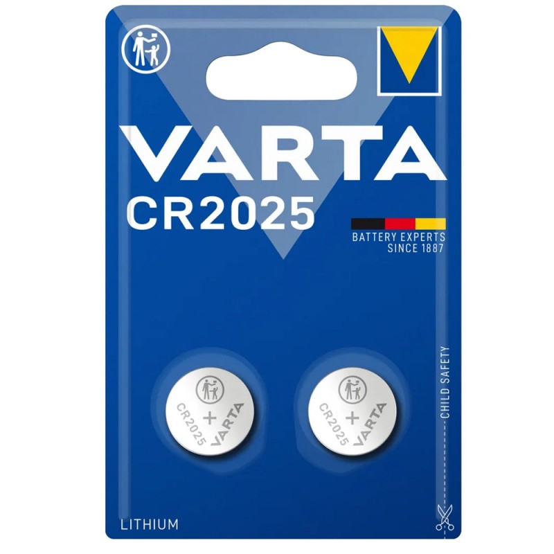 Batteri til VARTA CR2025 2 Pakke