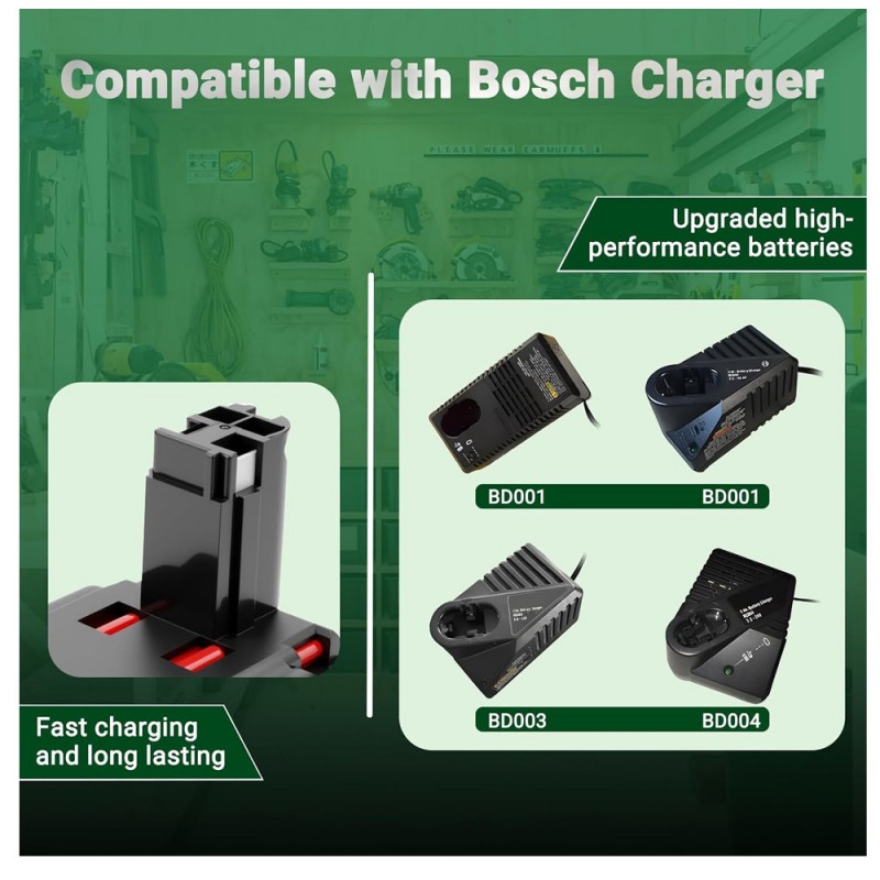                             Batteri til BOSCH BAT030 (24V, 1500mAh)                            
                                                        
                            