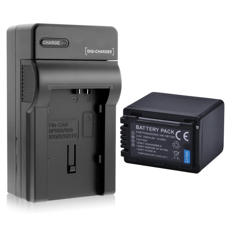 Batteri til Panasonic HC-770EB (3.6V, 3900mAh, 1 Batteri + 1 Lader)
Batteri til Panasonic HC-770EB (3.6V, 3900mAh, 1 Batteri + 1 Lader)