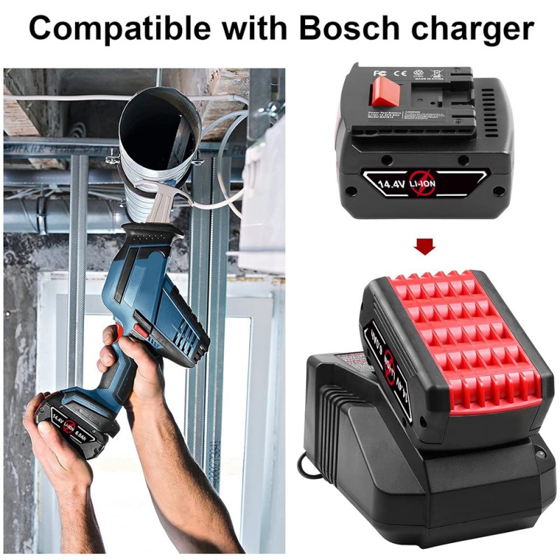                             Batteri til Bosch HDB180-02 (14.4V, 6000mAh)                            
                                                        
                            