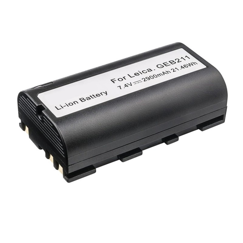                             Batteri til Leica GEB211 (7.4V, 2900mAh) 2 Batteri + 1 Lader                             
                                                        
                            