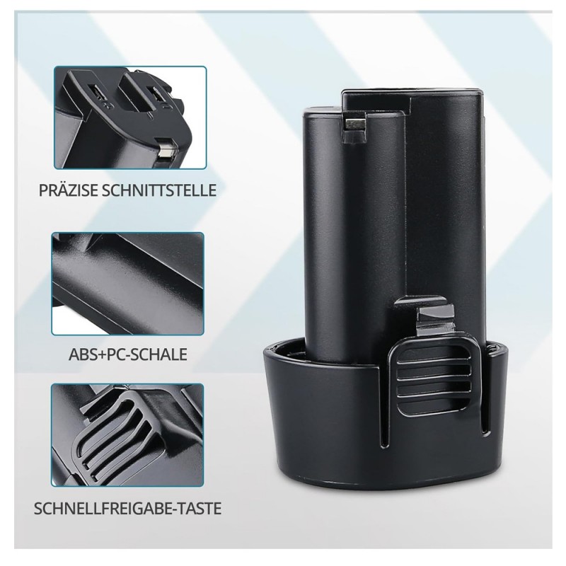                             Batteri til Makita DF030DFE (10,8V, 1500mAh)                            
                                                        
                            