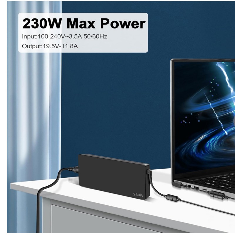 Lader til Acer Predator 15 G9-591R(19.5V, 11.8A, 230W, 5.5*1.7mm)                            
                             
                            Lader til Acer Predator 15 G9-591R(19.5V, 11.8A, 230W, 5.5*1.7mm)