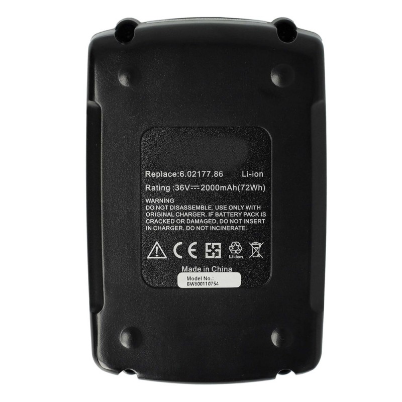                             Batteri til Metabo ASC Ultra (36V, 2000mAh)                            
                                                        
                            