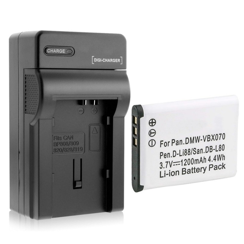 Batteri til Panasonic HX-DC15 (3.7V, 1200mAh, 1 Batteri + 1 Lader)
Batteri til Panasonic HX-DC15 (3.7V, 1200mAh, 1 Batteri + 1 Lader)