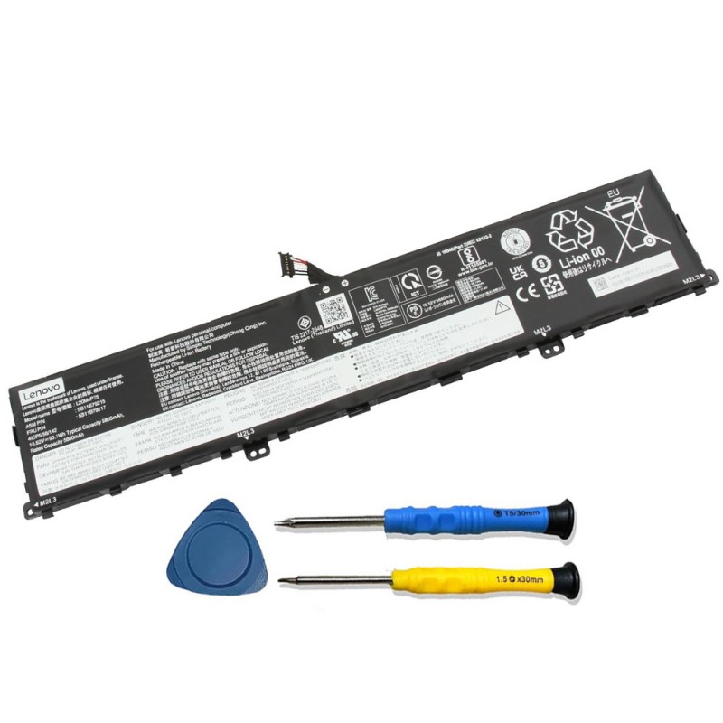                             Batteri til Lenovo ThinkPad P1 Gen 5 (21DC/21DD) (15.52V, 90.01Wh/5805mAh)                            
                                                        
                            