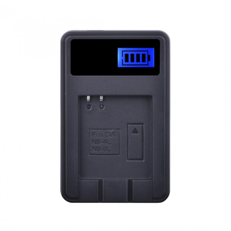                             Batteri til Canon NB-8L (3.7V, 1200mAh) 1 Batteri + 1 Lader                             
                                                        
                            