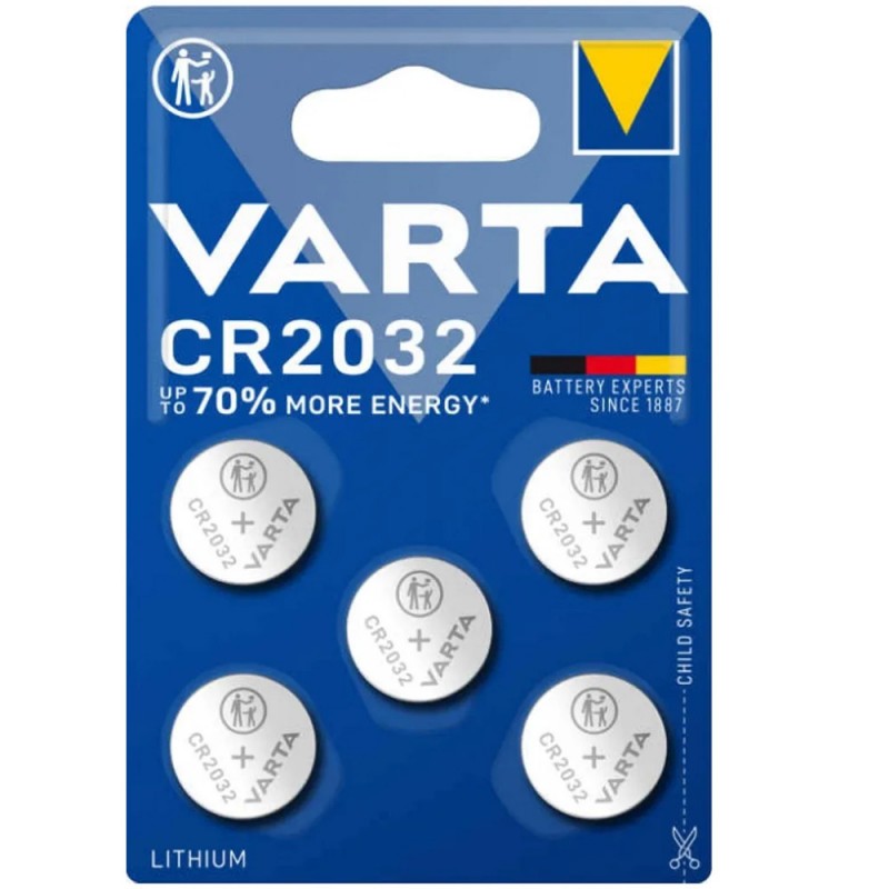 Batteri til VARTA CR2032 5Pakke