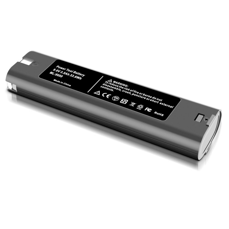                             Batteri til Makita 6096DWBE (9.6V, 3500mAh)                            
                                                        
                            