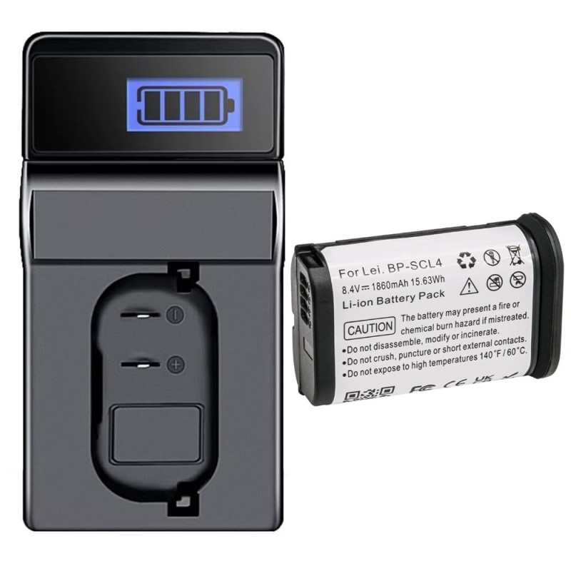 Batteri til Leica SL Typ 601 Camera (8.4V, 1860mAh, 1 Batteri + 1 Lader)
Batteri til Leica SL Typ 601 Camera (8.4V, 1860mAh, 1 Batteri + 1 Lader)