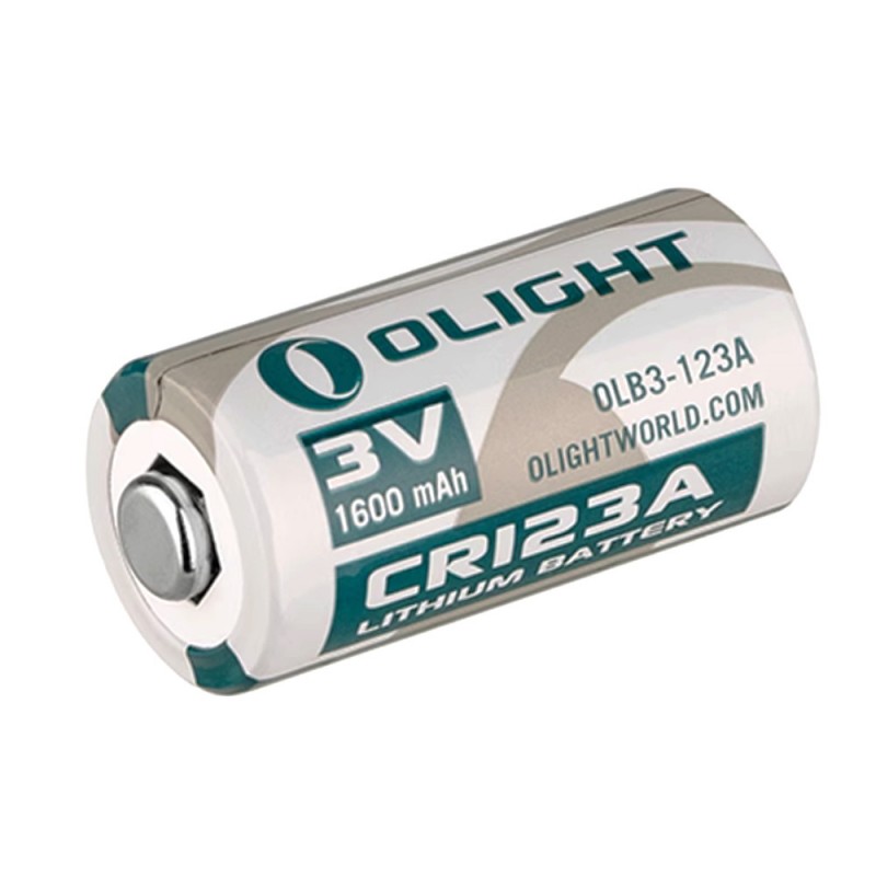 
                                                        
                                                        Batteri til OLIGHT CR123A 3.0V 1600mAh
                            