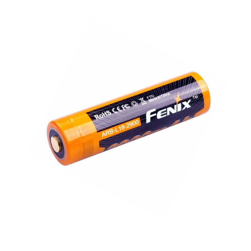 Batteri til Fenix ARB-L18-2900 Oppladbart 18650 3.6V 2900mAh