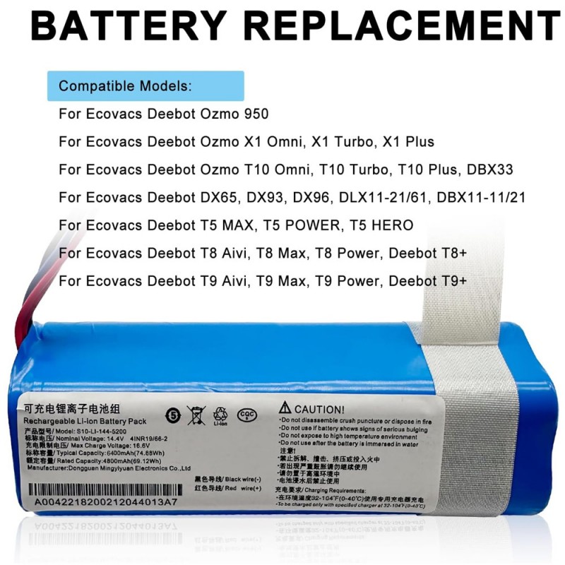 Ecovacs S10-Li-144-5200