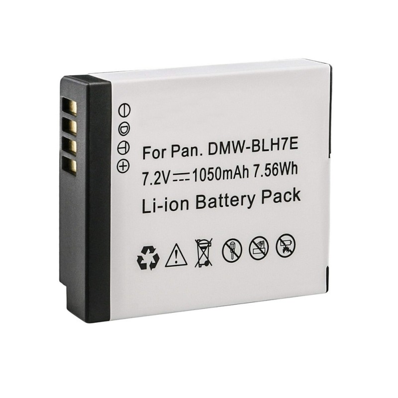                             Batteri til Panasonic Lumix DMC-GM1KEB (7.2V, 1050mAh) 1 Batteri + 1 Lader                             
                                                        
                            