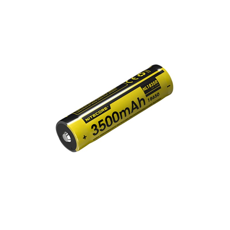 Batteri til Nitecore Oppladbart 18650 NL1835R 3.6V 3500mAh