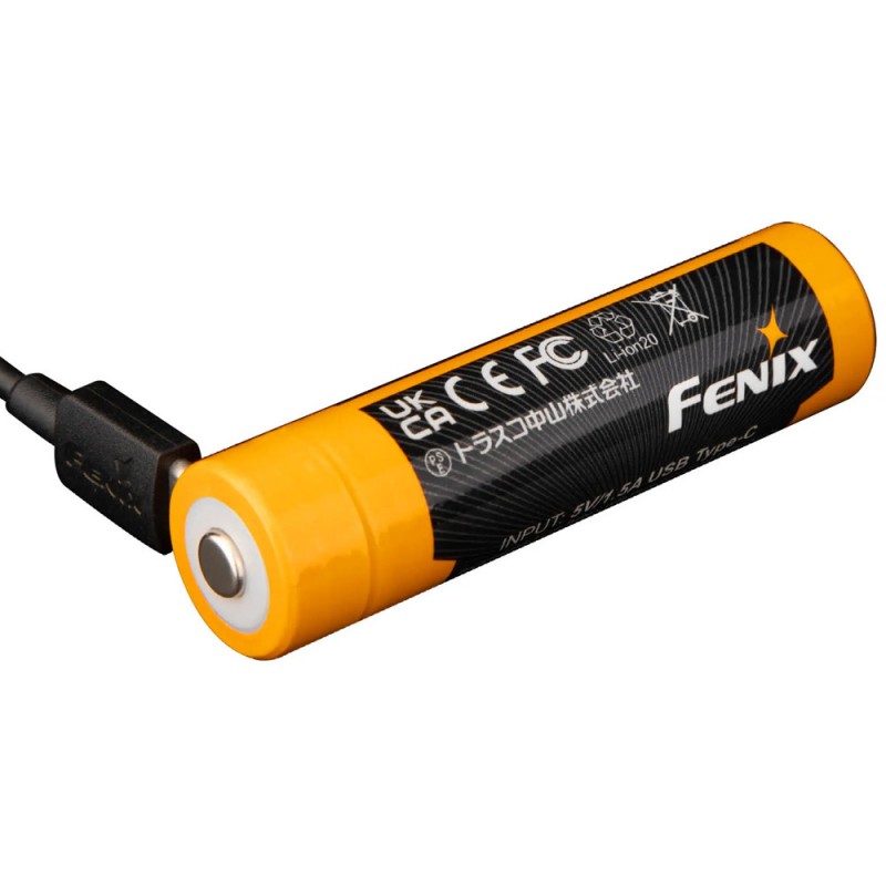 
                                                        
                                                        Batteri til FENIX ARB-L18-4000U USB-C 18650 3.6V 4000 mAh
                            