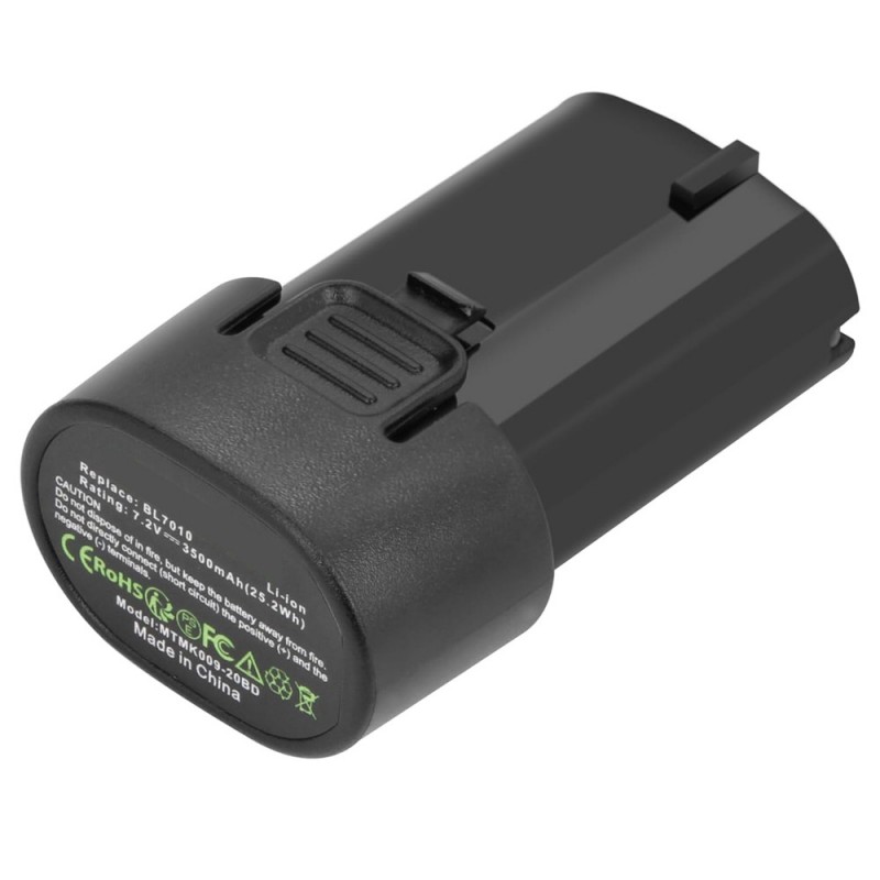                             Batteri til Makita CL072DZ (7.2V, 3500mAh)                            
                                                        
                            