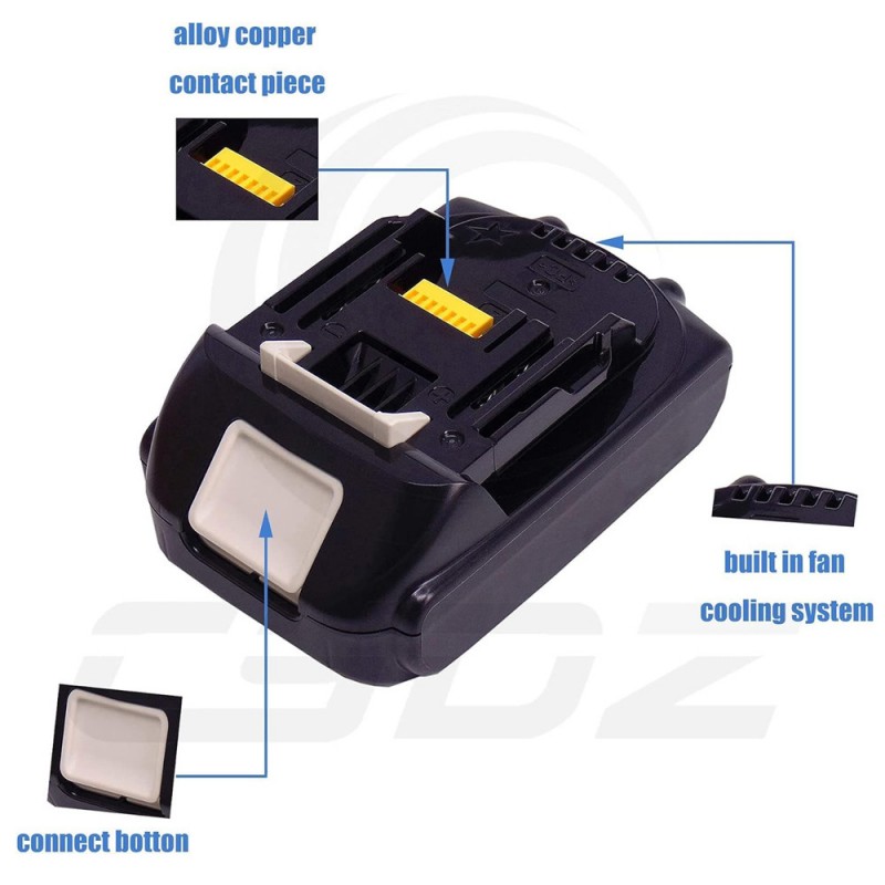                             Batteri til Makita DF458DZ (18V, 4000mAh)                            
                                                        
                            