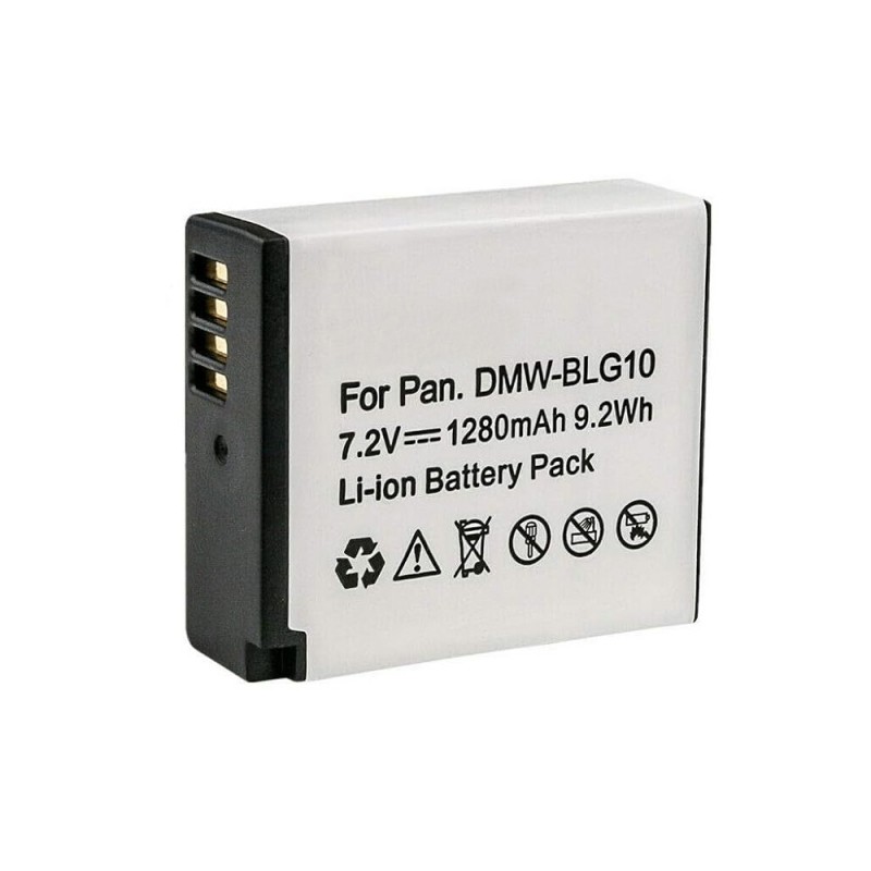                            Batteri til Panasonic Lumix DMC-GF3C (7.2V, 1280mAh) 2 Batteri + 1 Lader                             
                                                        
                            