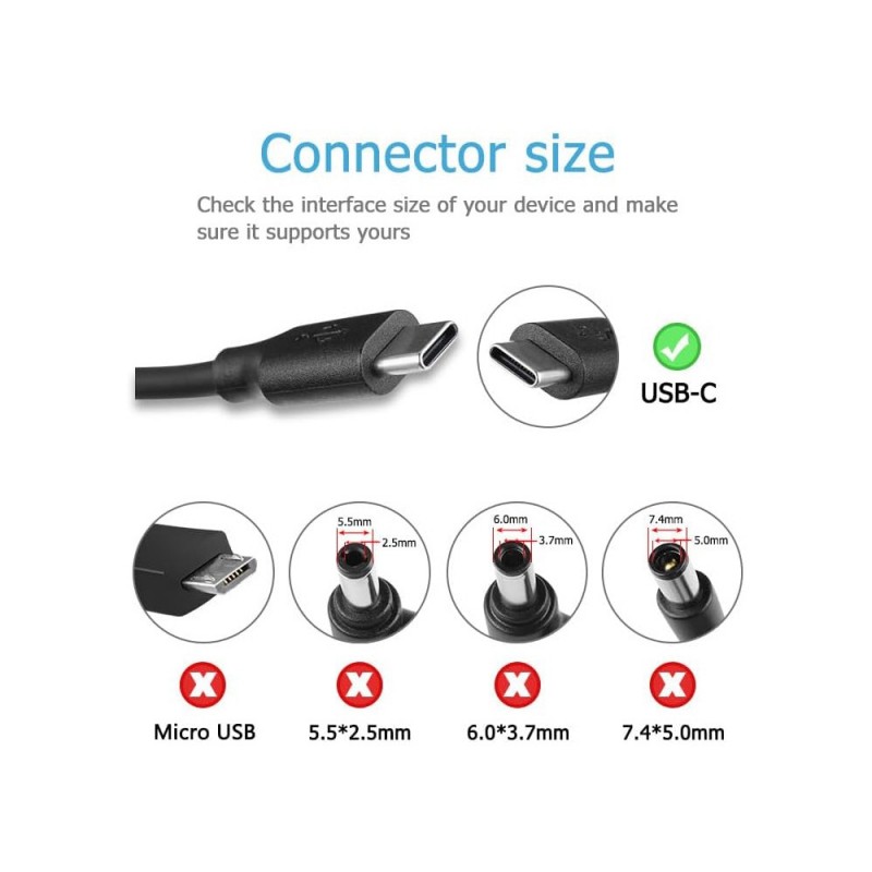 Lader til Acer Swift 7 SF713-51(20V, 3.25A, 65W, Type C)                            
                             
                            Lader til Acer Swift 7 SF713-51(20V, 3.25A, 65W, Type C)