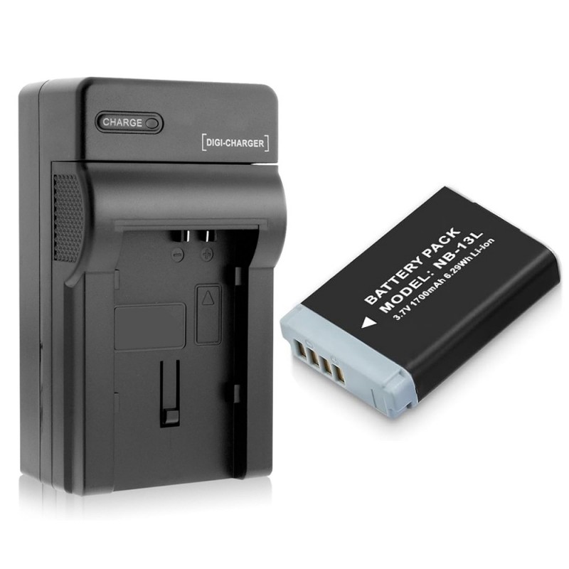 Batteri til Canon PowerShot G7 X Mark III (3.6V, 1250mAh, 1 Batteri + 1 Lader)
Batteri til Canon PowerShot G7 X Mark III (3.6V, 1250mAh, 1 Batteri + 1 Lader)