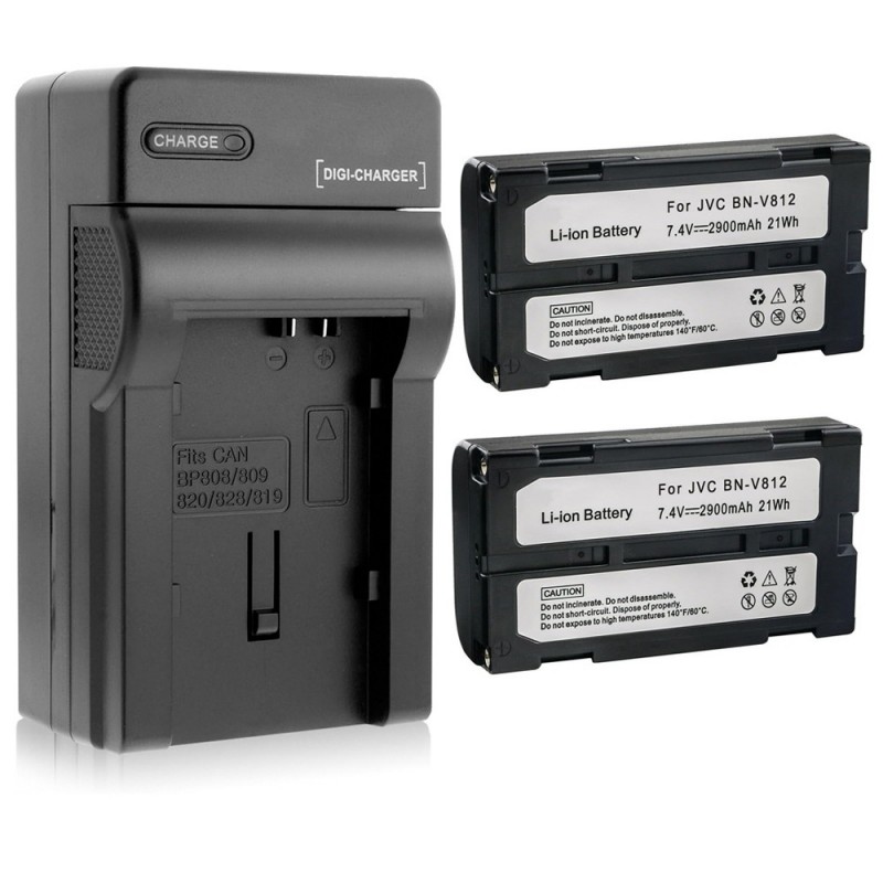 Batteri til JVC GR-DVL9000 (7.4V, 2900mAh, 2 Batteri + 1 Lader)
Batteri til JVC GR-DVL9000 (7.4V, 2900mAh, 2 Batteri + 1 Lader)